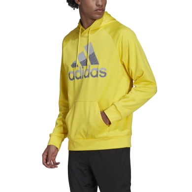 adidas Hoodie Aeroready Game and Go Big Logo Hoodie yellow Men